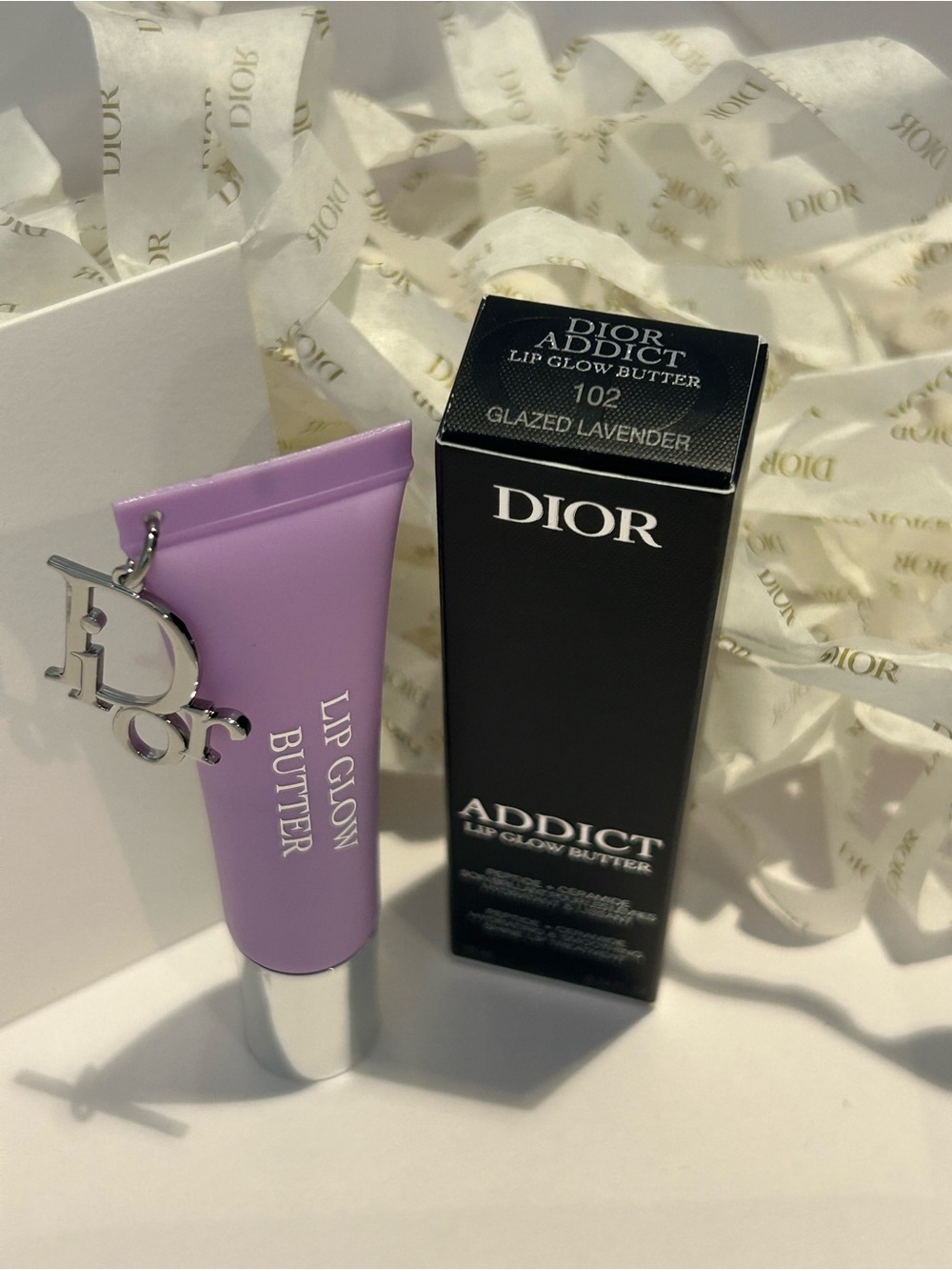 Dior Lip Glow Butter — Glazed Lavender NIB